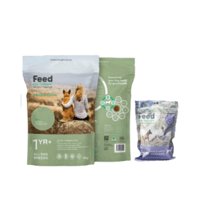 dry dog food and protein rewards